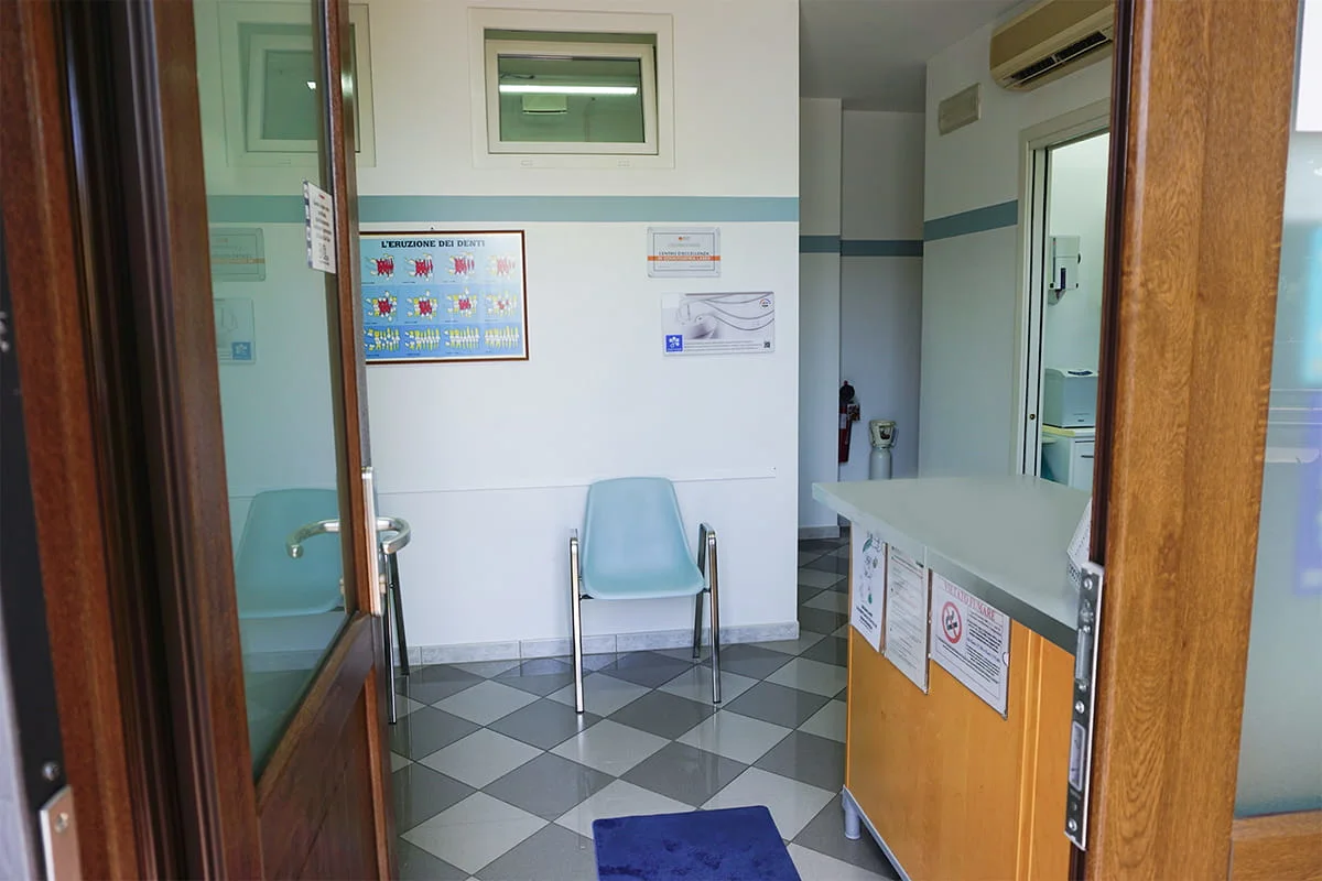 sala d'attesa studio Dental Marina Savignano sul Rubicone