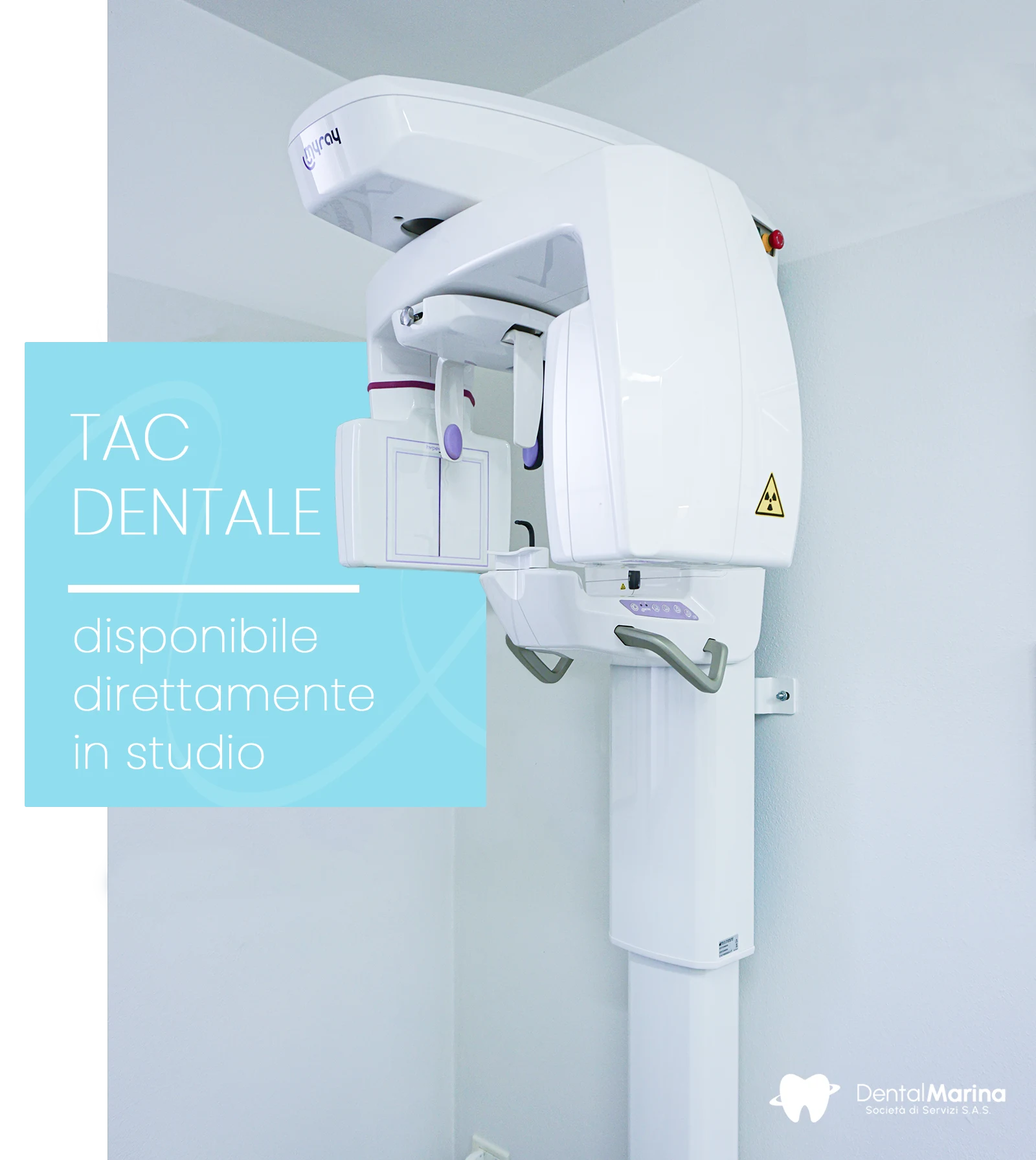 TAC dentale 3D presso Dental Marina